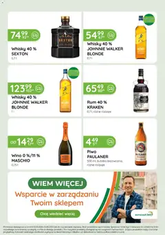 Pogląd oferty "Eurocash gazetka - Alko Szał" - ważna od 12.03.2026 | Strona: 4 | Produkty: Wino, Piwo, Rum, Whisky