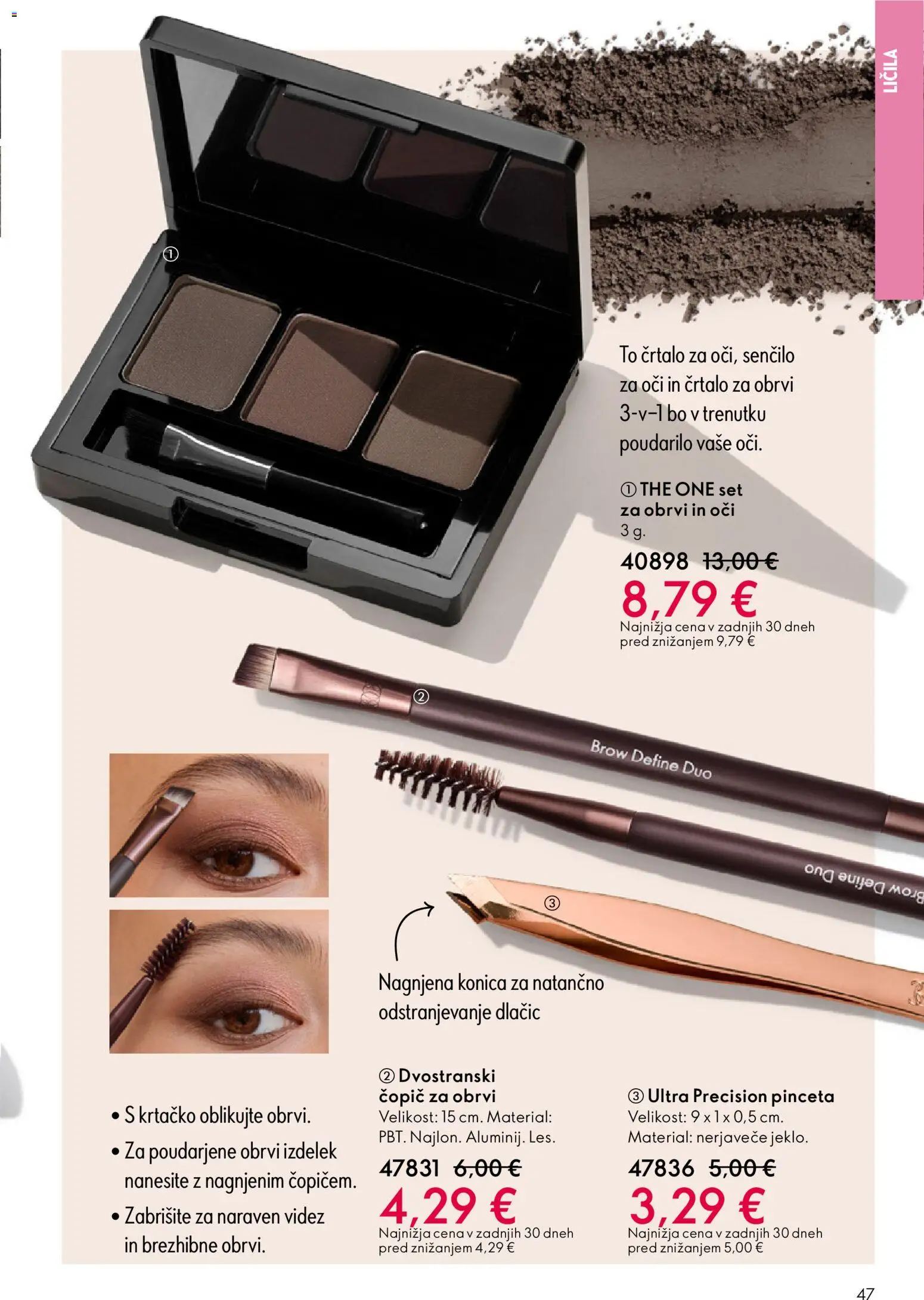 Novi Oriflame katalog ponudbe – veljaven od 18.02.2026 | Stran: 47 | Izdelki: Licila, Copic, Sencilo za oci, Senčilo