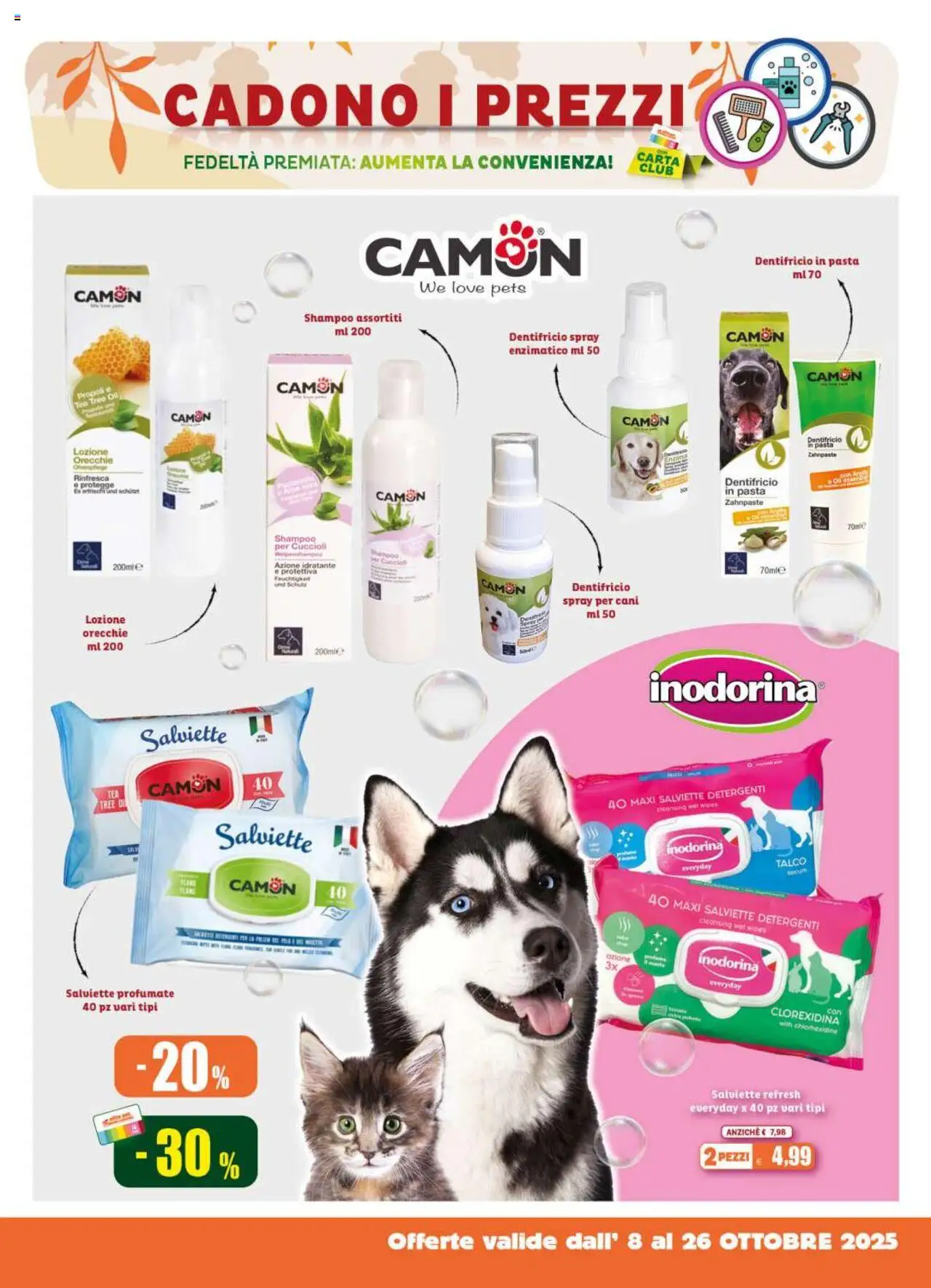 Volantino Elite Supermercati del 08.10.2025 | Pagina: 15 | Prodotti: Shampoo, Dentifricio, Talco, Pasta