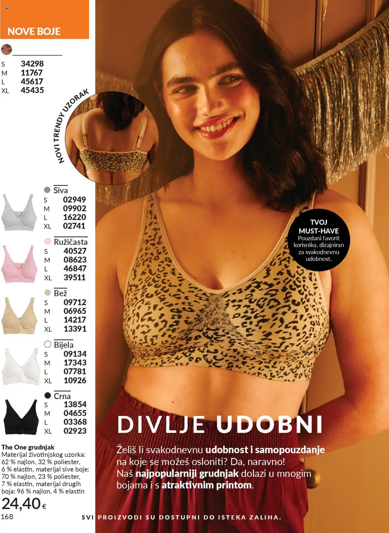 Avon katalog | vrijedi od 30.09.2025 | Stranica: 168 | Proizvodi: Grudnjak