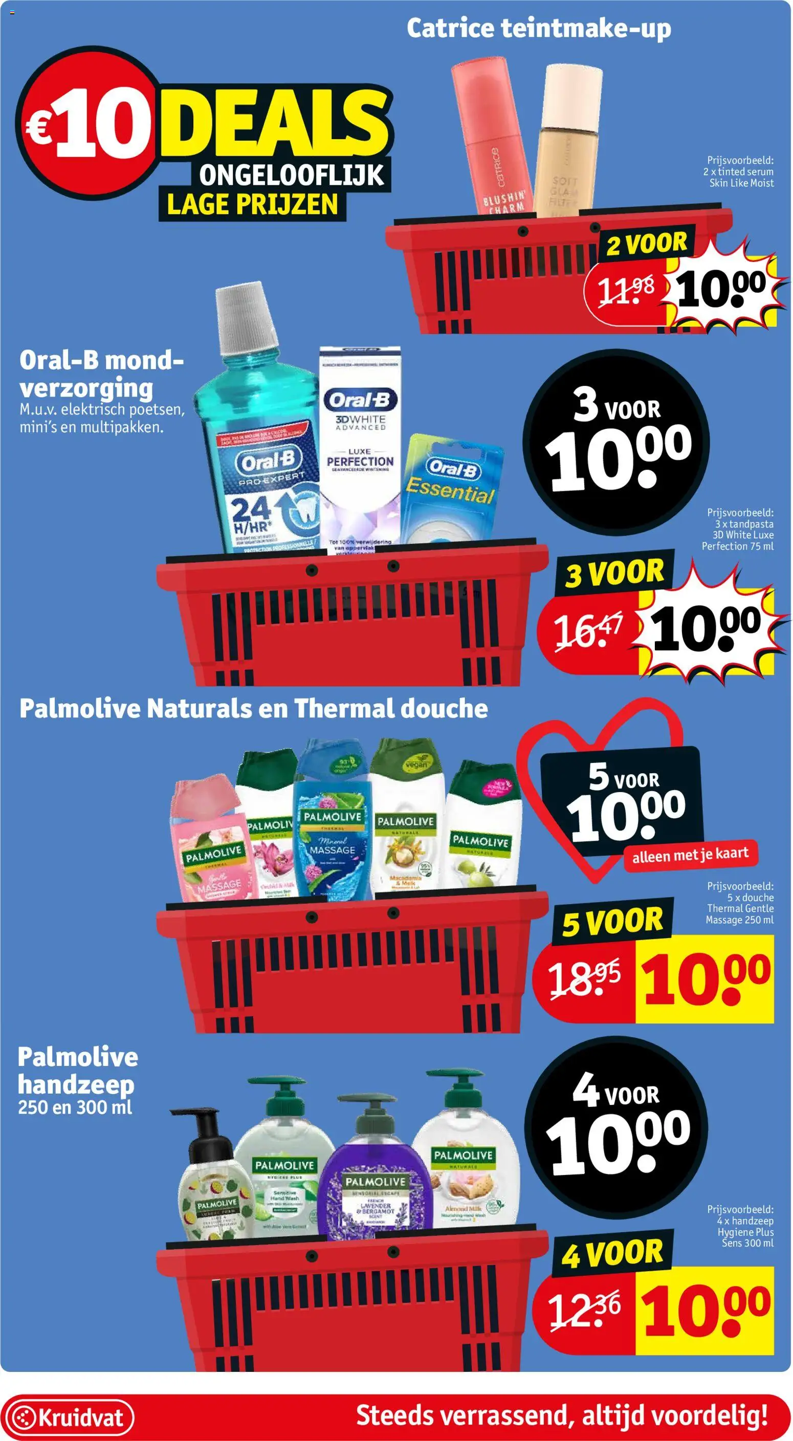 {H1} | Pagina: 14 | Producten: Handzeep, Douche, Kaart, Tandpasta