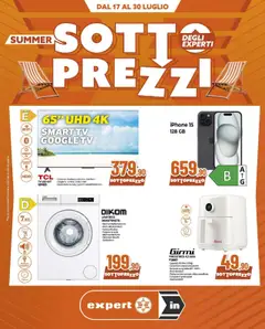 Anteprima del volantino Ipercoop Expert catalogo valido a partire dal 17.07.2025