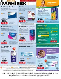 Pingvin Patika Akciós újság - amely érvényes a következő dátumtól: 01.02.2026 | Oldal: 10 | Termékek: Alkohol, Hús, Pezsgőtabletta, Bor