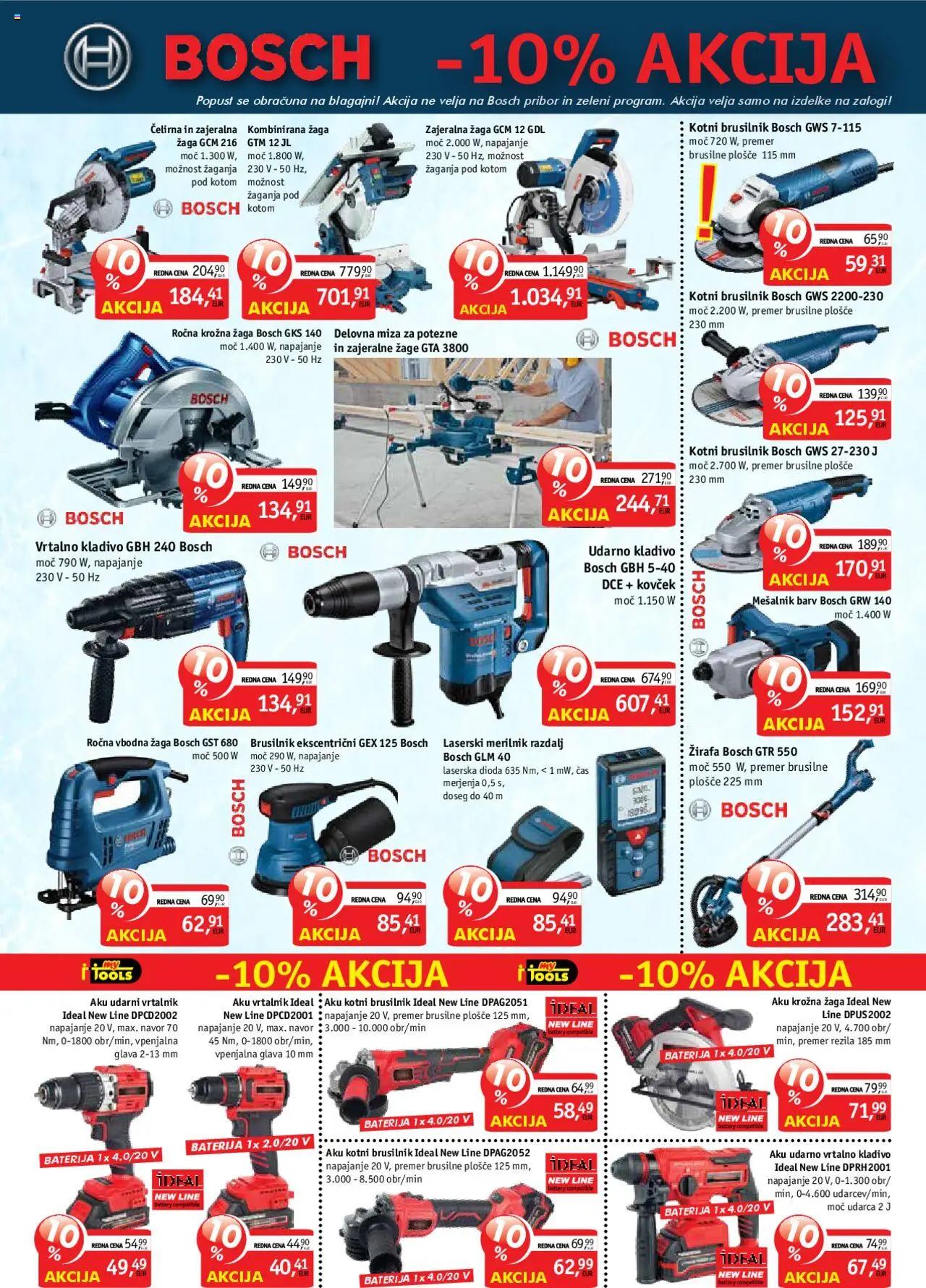 Novi Jager katalog ponudbe – veljaven od 15.10.2025 | Stran: 7 | Izdelki: Mesalnik, Miza, Vrtalnik, Kladivo