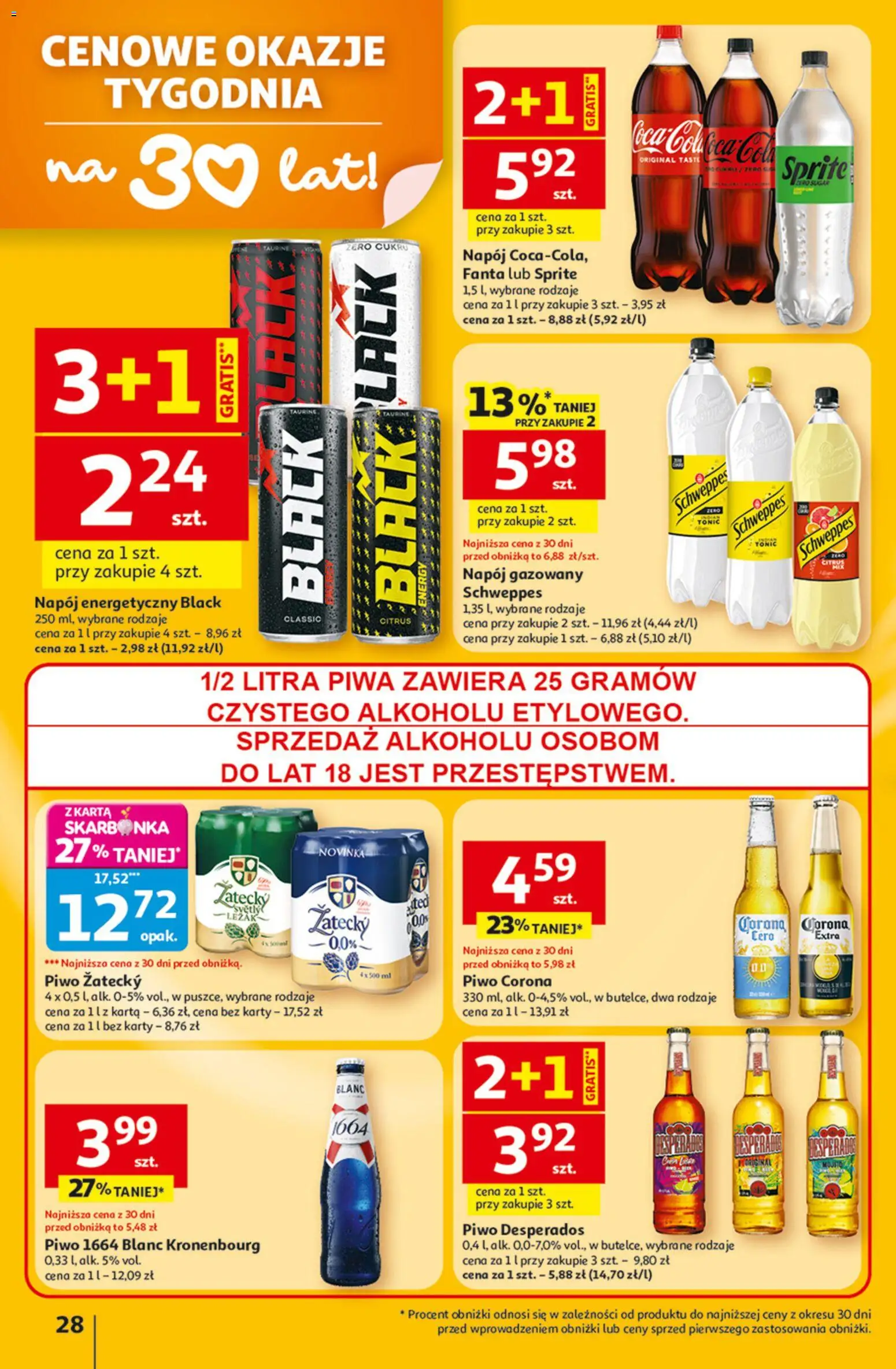 Auchan Gazetka - 30 Lat Hipermarket od 12.02.2026 | Strona: 28
