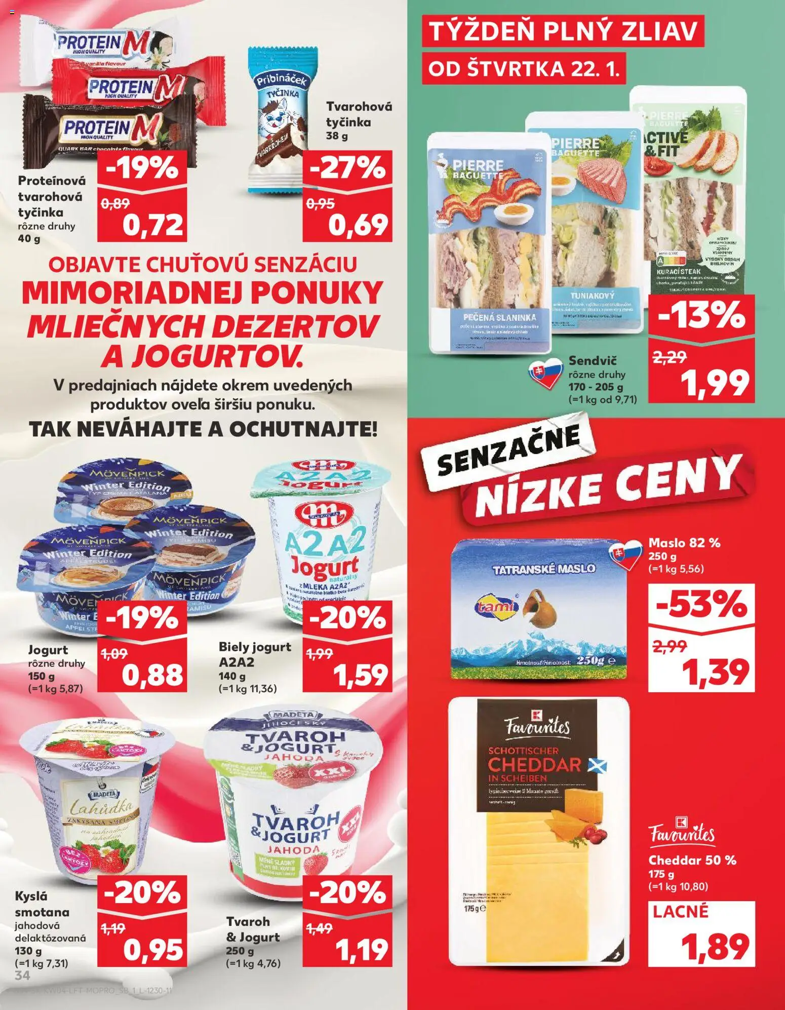 Nové Kaufland akcie – leták je platný od 22.01.2026 | Strana: 34