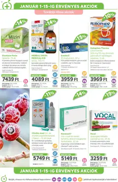 Alma Gyógyszertárak Akciós újság - amely érvényes a következő dátumtól: 01.01.2026 | Oldal: 18
