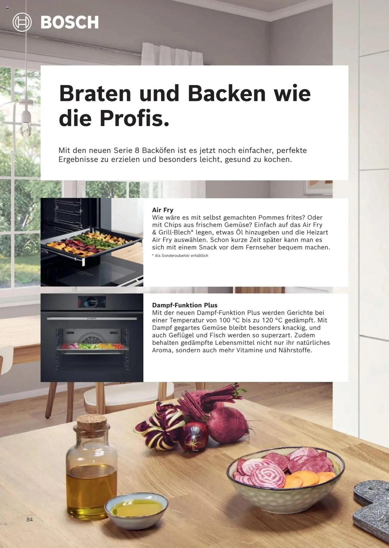 Fust Küchenmagazin ab 04.03.2025 | Seite: 84 | Produkte: Fisch, Chips, Fernseher, Bosch
