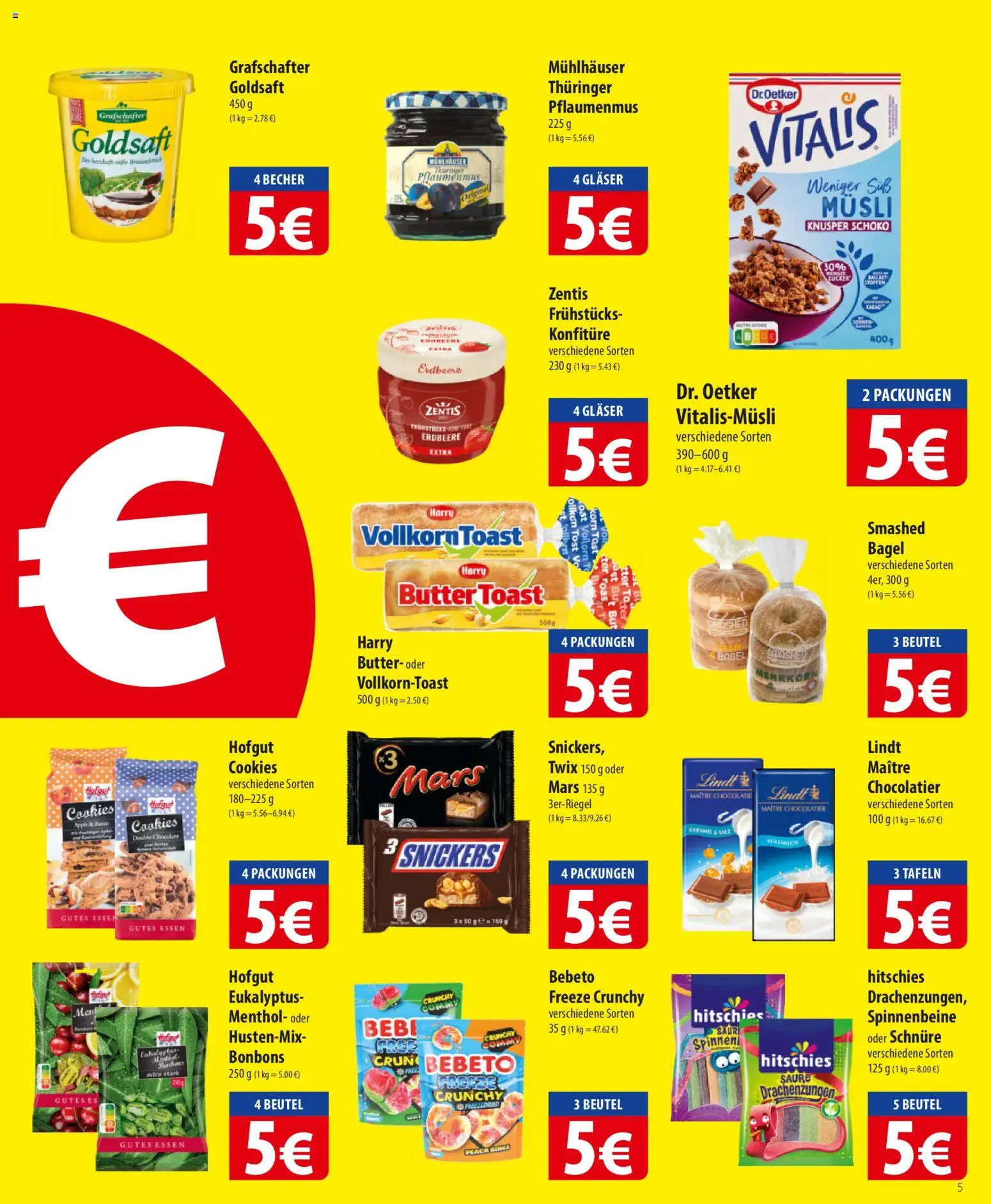 Famila Prospekt 	 – gültig ab 17.11.2025 | Seite: 5 | Produkte: Butter, Apple, Twix, Lindt