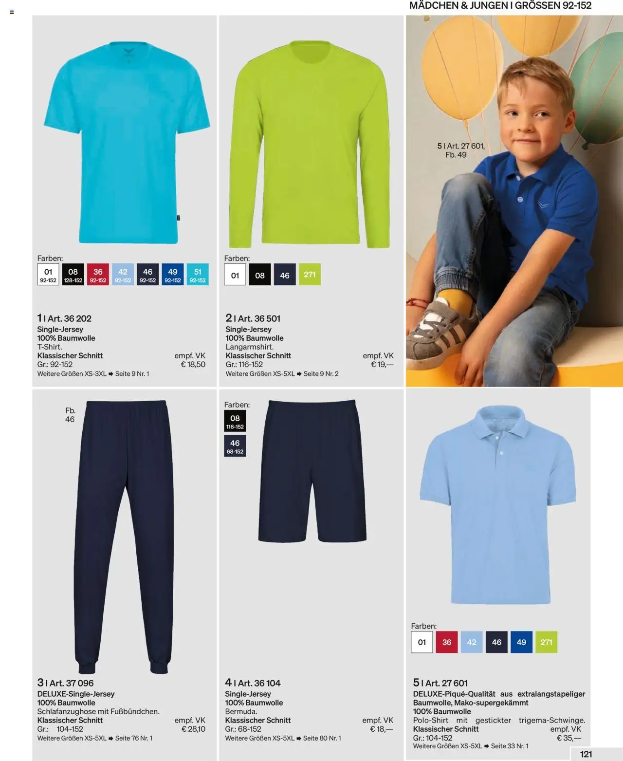 Trigema Prospekt 	 – gültig ab 01.09.2025 | Seite: 121