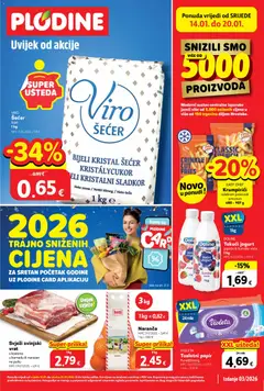 Plodine - Katalog - Pregled kataloga iz trgovine Plodine, vrijedi od 14.01.2026