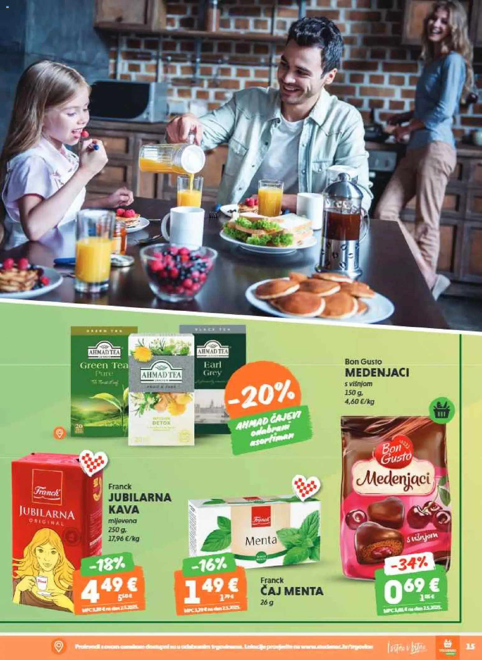 Studenac katalog | vrijedi od 04.02.2026 | Stranica: 15 | Proizvodi: Kava, Čaj