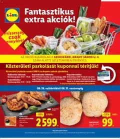 Lidl - Szekszárd - amely érvényes a következő dátumtól: 28.08.2025