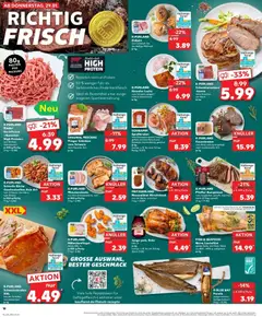 K-PURLAND Kasseler Lachs, vom Schwein, gegart, mild im Geschmack je kg ab 02.02.2026 gültig | Seite: 18