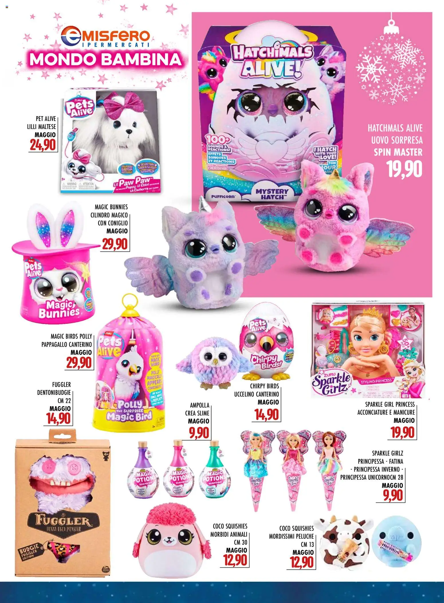 Volantino Emisfero del 13.11.2025 | Pagina: 26 | Prodotti: Peluche, The