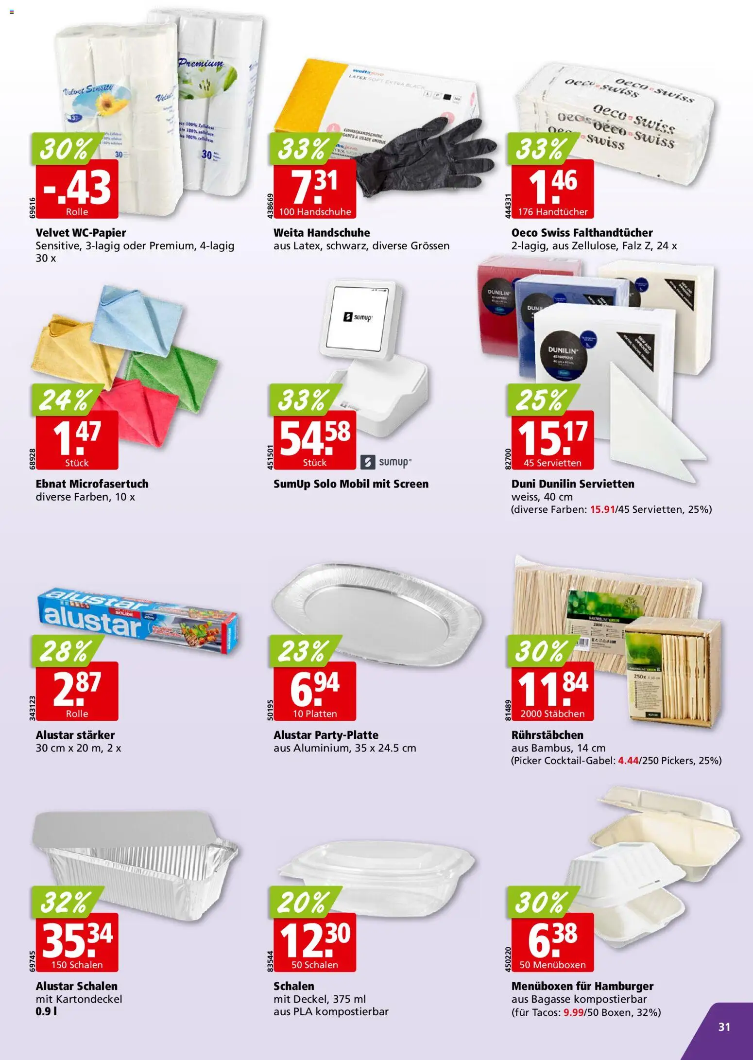 Aligro Aktionen – gültig ab 26.01.2026 | Seite: 31 | Produkte: Handschuhe