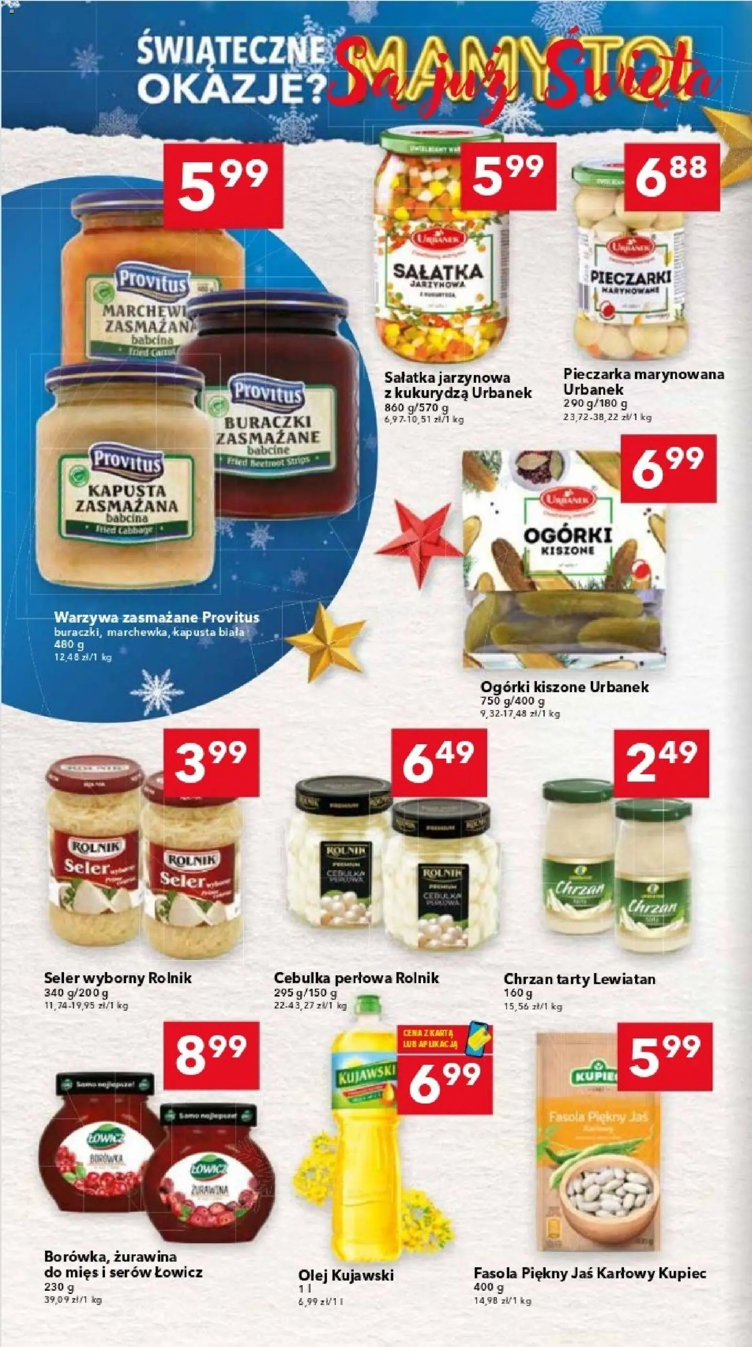 Lewiatan gazetka - Warszawa od 17.12.2025 | Strona: 8 | Produkty: Chrzan, Fasola piękny jaś, Sałatka, Warzywa