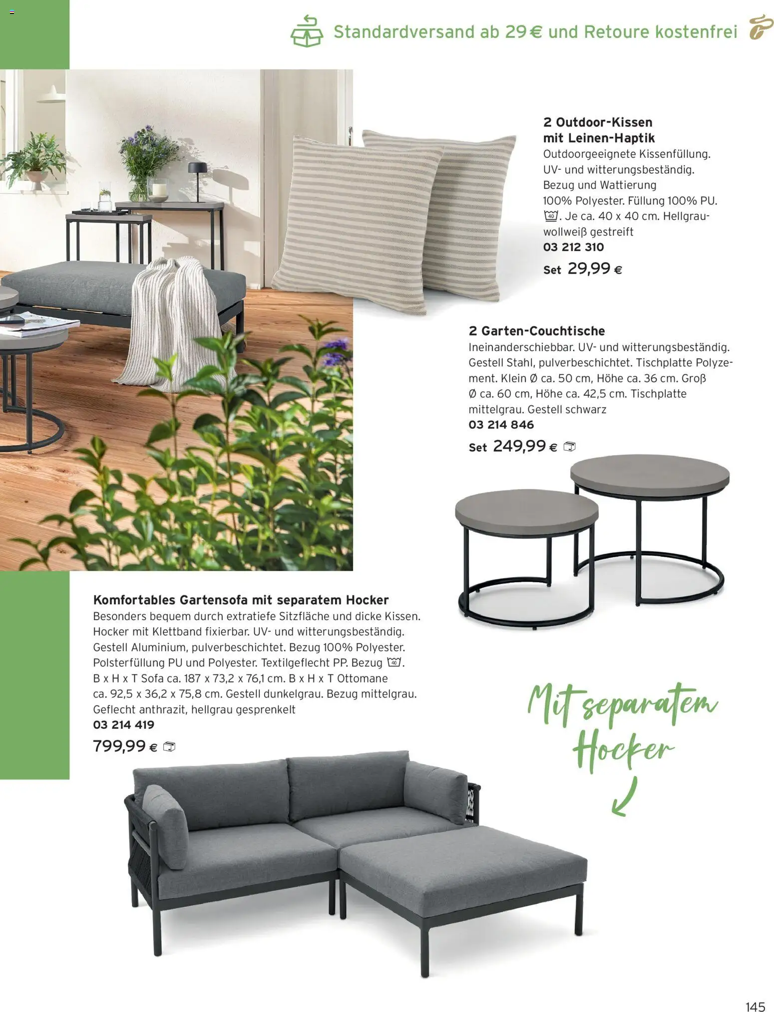 Tchibo Eduscho - Katalog Frühling 2026 gültig ab 23.03.2026 | Seite: 145 | Produkte: Sofa