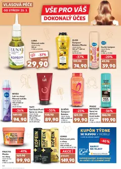 Náhled letáku Suchý šampon, různé druhy, 200 ml od 25.03.2026 | Strana: 44 | Produkty: Suchý šampon, Barvy, Šampon, Maska na vlasy