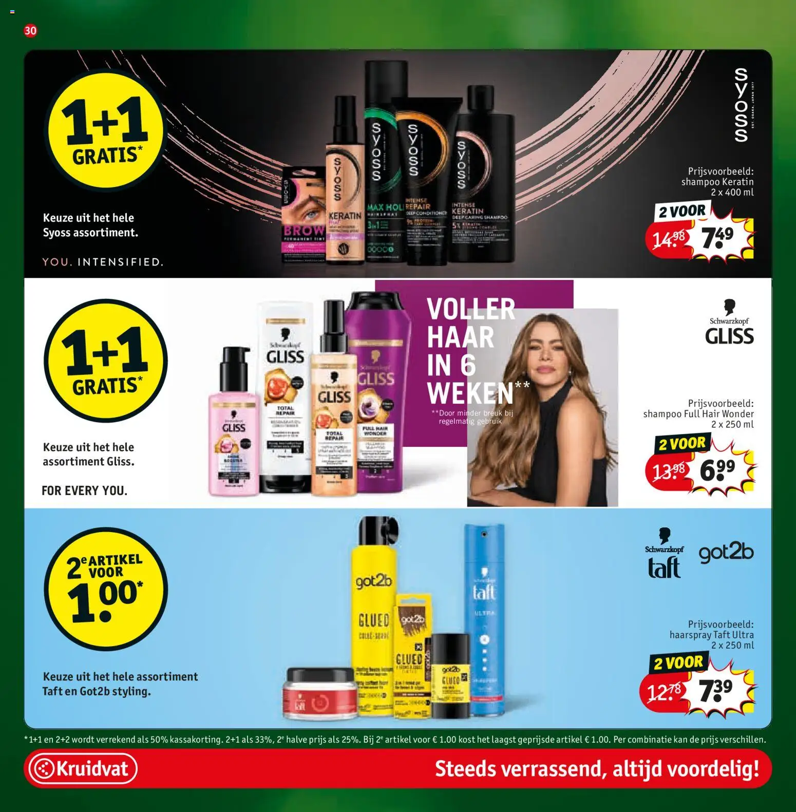 {H1} | Pagina: 34 | Producten: Kan, Shampoo, Haarspray