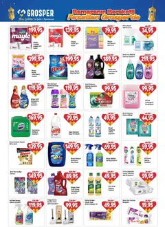 27.02.2026 tarihinden itibaren geçerli olan Grosper kataloğu önizlemesi | Sayfa: 18 | Ürünler: Arap sabunu, Çöp torbası, Tuvalet, Limon