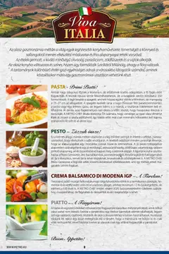 Metro - Olasz katalógus - amely érvényes a következő dátumtól: 02.11.2023 | Oldal: 2 | Termékek: Pesto, Szőlő, Asztal, Fogas