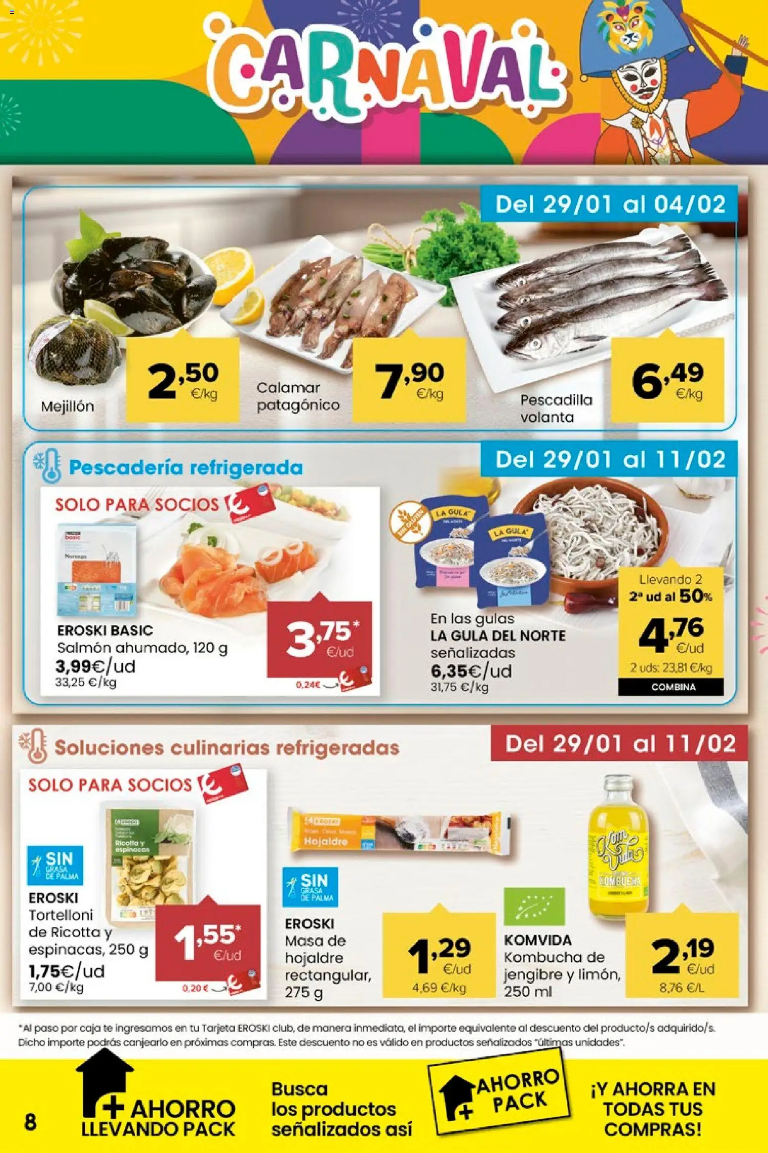 Eroski folleto │ válido desde el 29.01.2026 | Página: 8 | Productos: Té, Caja