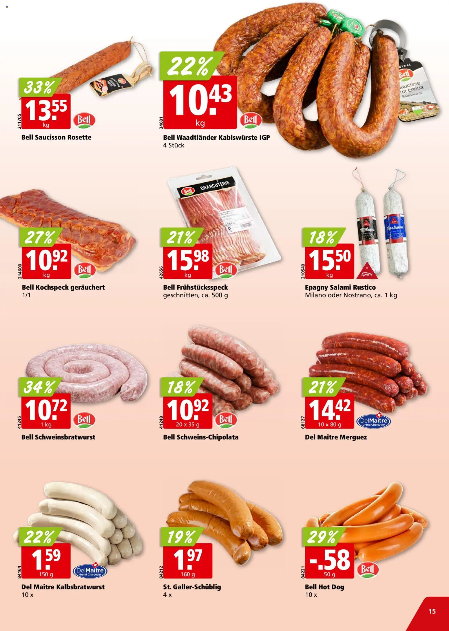 Aligro Aktionen – gültig ab 26.12.2025 | Seite: 15 | Produkte: Salami