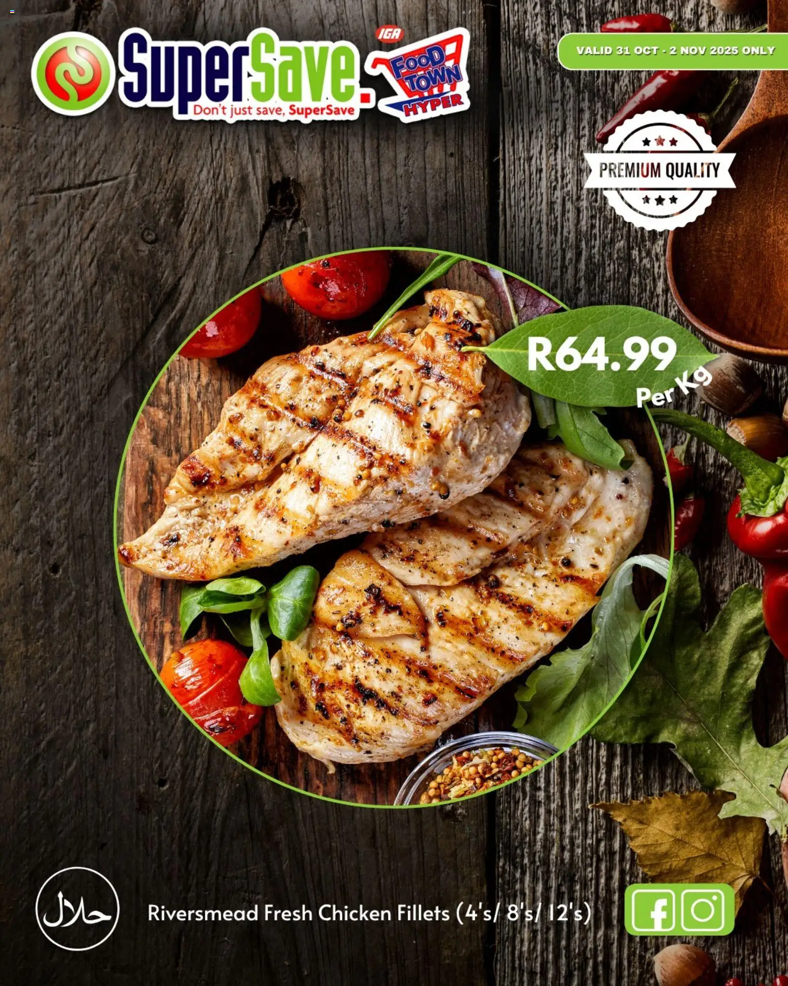 New Super Save catalogue – valid from 31.10.2025 | Page: 3 | Products: Chicken