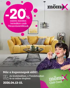 Mömax szórólap - amely érvényes a következő dátumtól: 13.04.2026