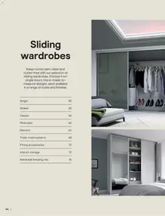 Preview of B&Q - Furniture & storage valid from 16.12.2025 | Page: 44 | Products: Wardrobe