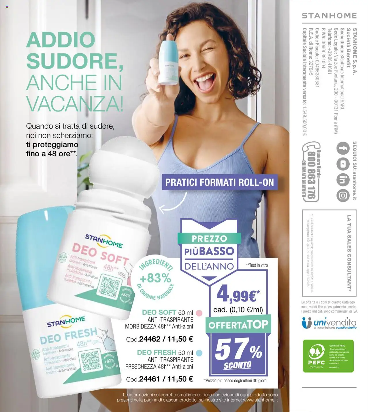 Volantino Stanhome del 05.08.2025 | Pagina: 84 | Prodotti: Antitraspirante