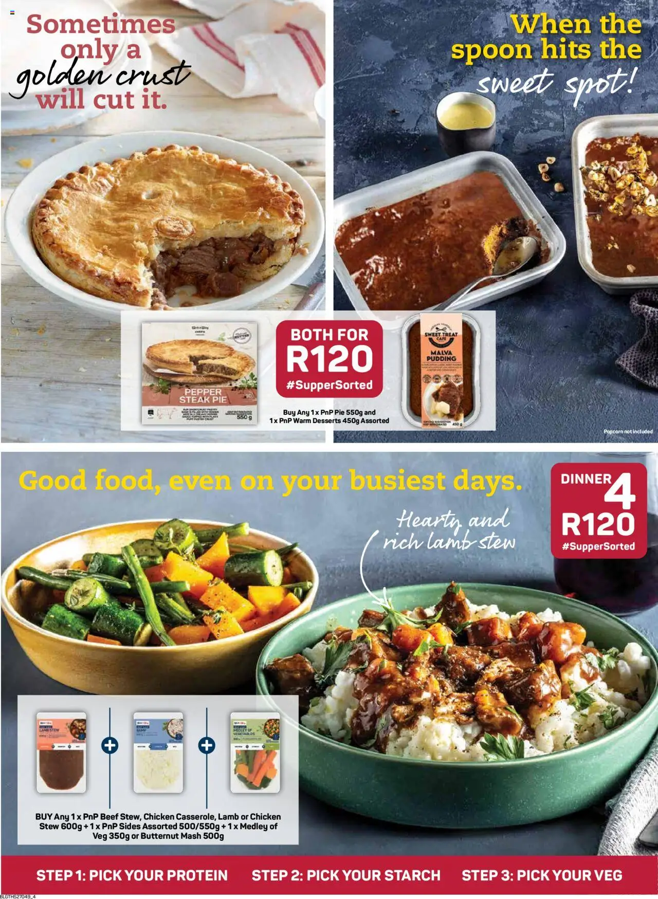 Pick n Pay Inland provinces - Weekly Specials │ valid from 11.08.2025 | Page: 4 | Products: Detergente líquido, Chicken, Beef, Popcorn