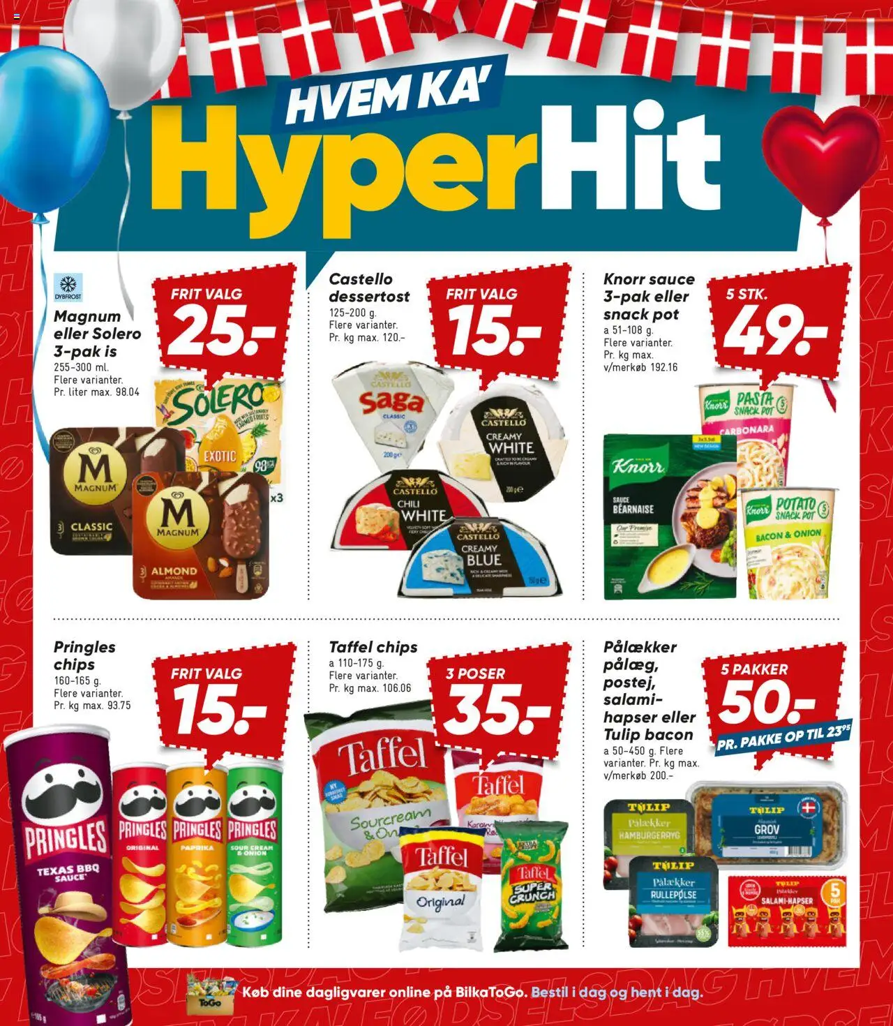 Bilka Tilbudsavis gyldig fra 15.08.2025 | Side: 6 | Produkter: Salami, Pasta, Chips, Bacon