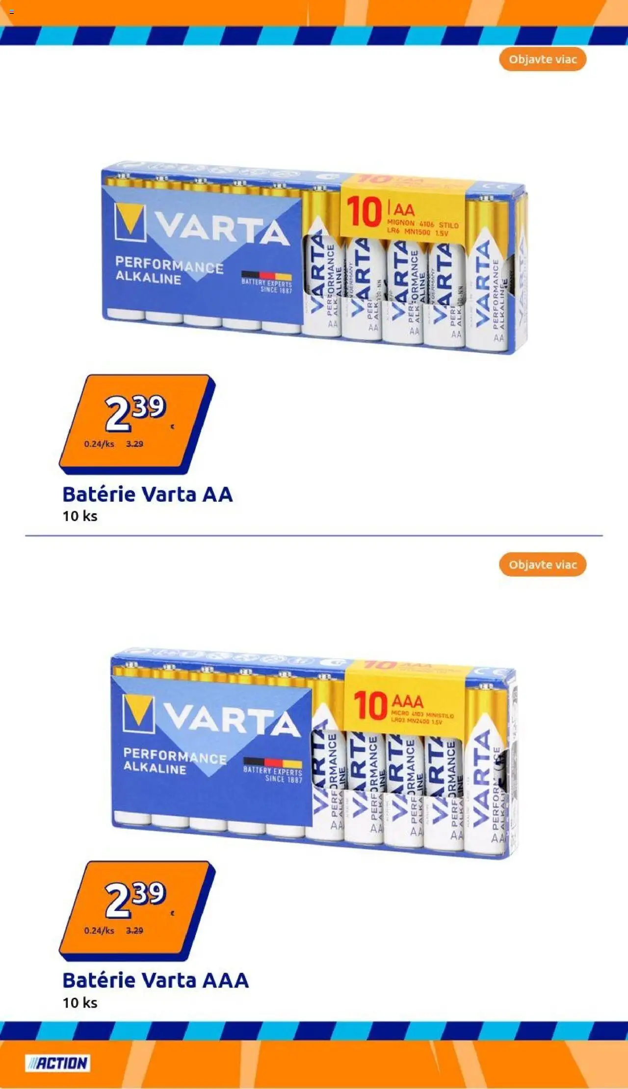 Nové Action akcie – leták je platný od 17.09.2025 | Strana: 18