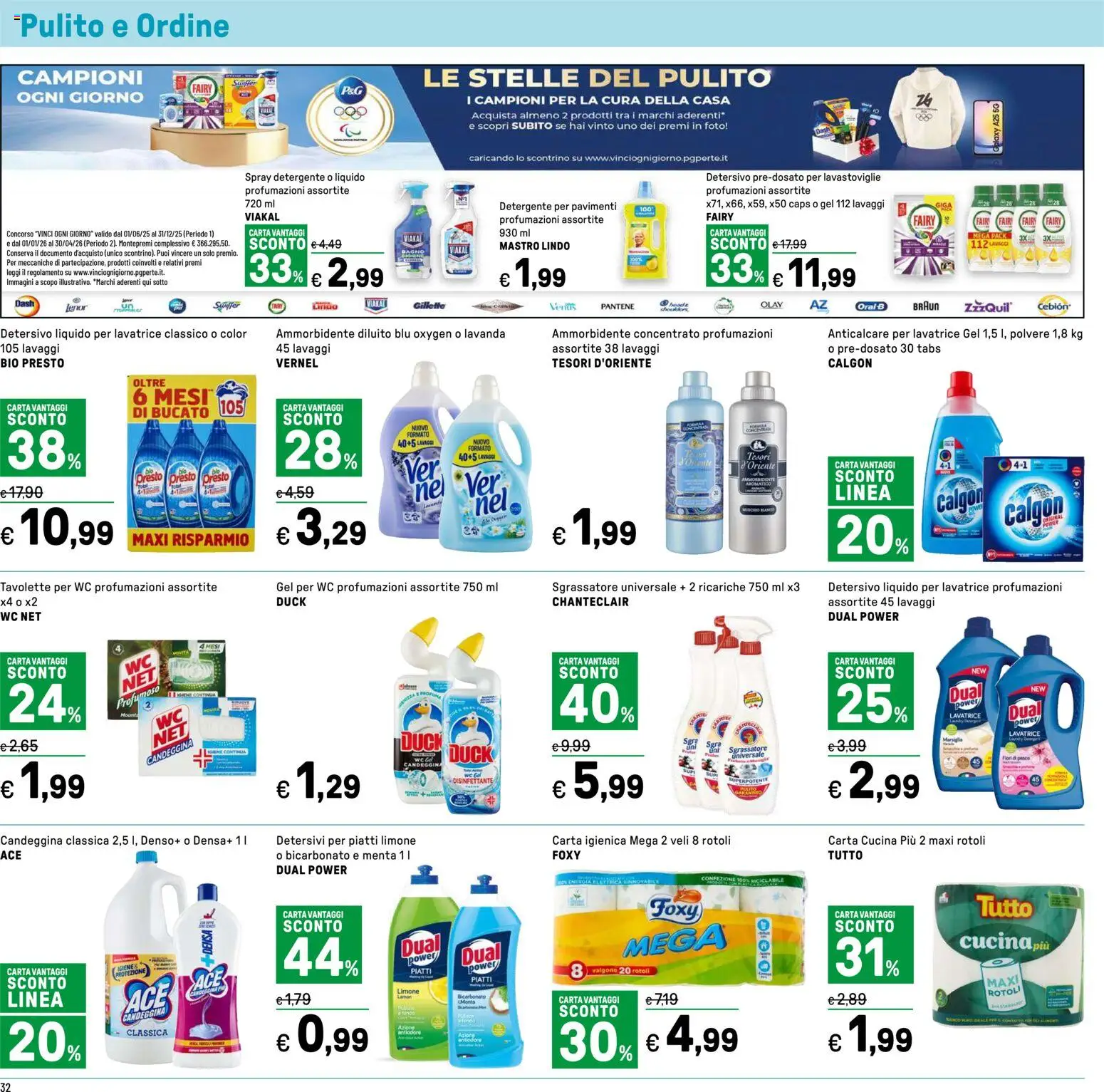 Volantino Iper del 07.04.2026 | Pagina: 32 | Prodotti: Pesce, Limone, Lavastoviglie, Lavanda