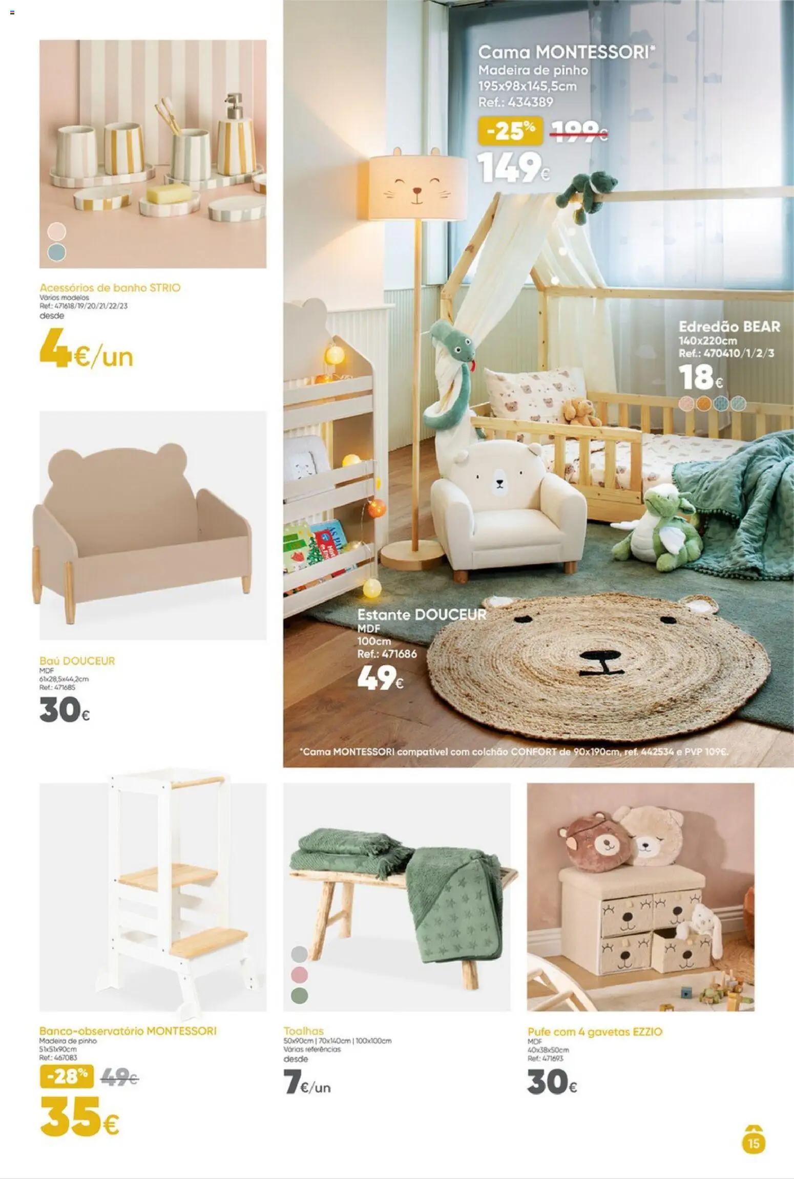 Hôma Catálogo │ válido de 13.02.2026 | Página: 15 | Produtos: Cama, Colchão, Banho