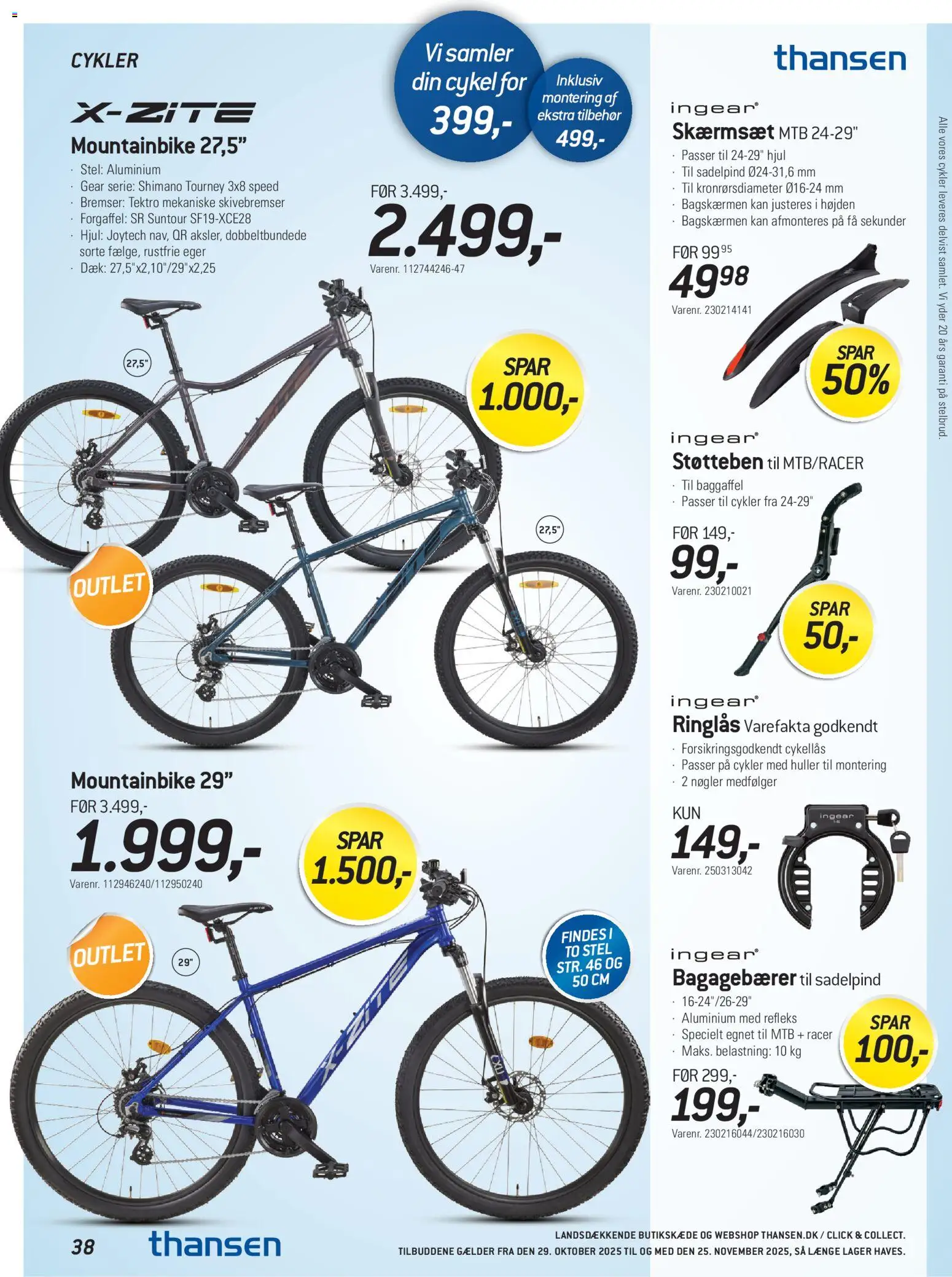 Thansen tilbudsavis – gyldig fra 29.10.2025 | Side: 38