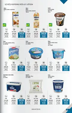 Metro katalog Kupi više, plati manje - pregled Metro kataloga - važi od 01.03.2026 | Strana: 3 | Proizvode: Protein, Alpro, Sir, Mozzarella