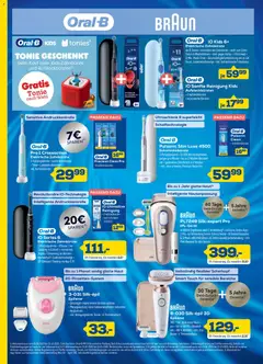 Euronics Markenqualität zu Top-Preisen ab 29.10.2025 gültig | Seite: 2 | Produkte: Epilierer, Elektrische zahnbürste, Zahnbürste, Fleisch