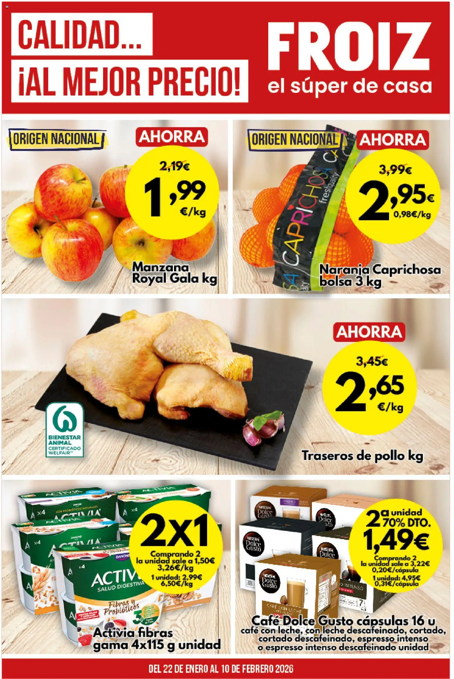 Froiz folleto │ válido desde el 22.01.2026 | Página: 1