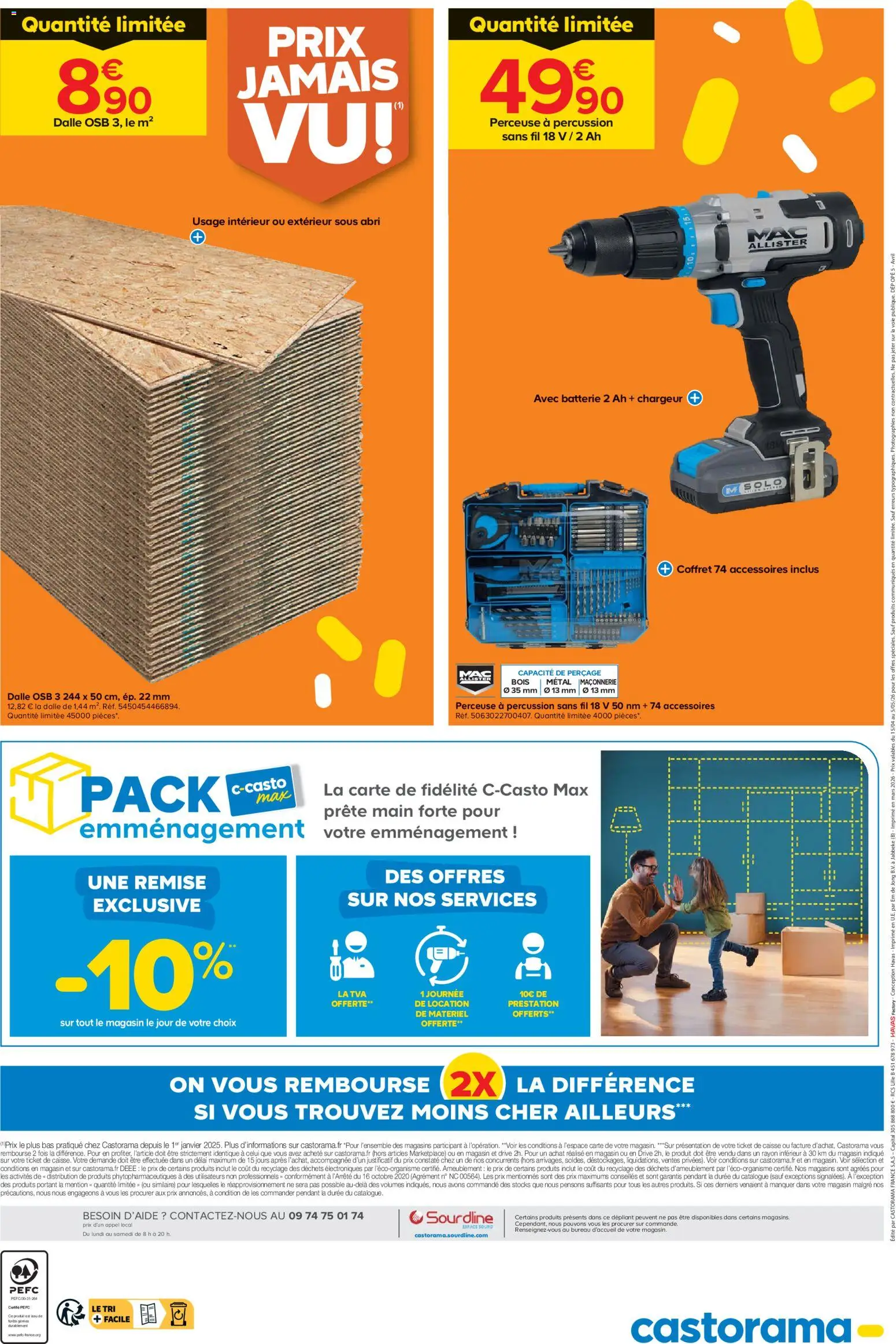 {H1} | Page: 16 | Produits: Perceuse, Bureau, Batterie