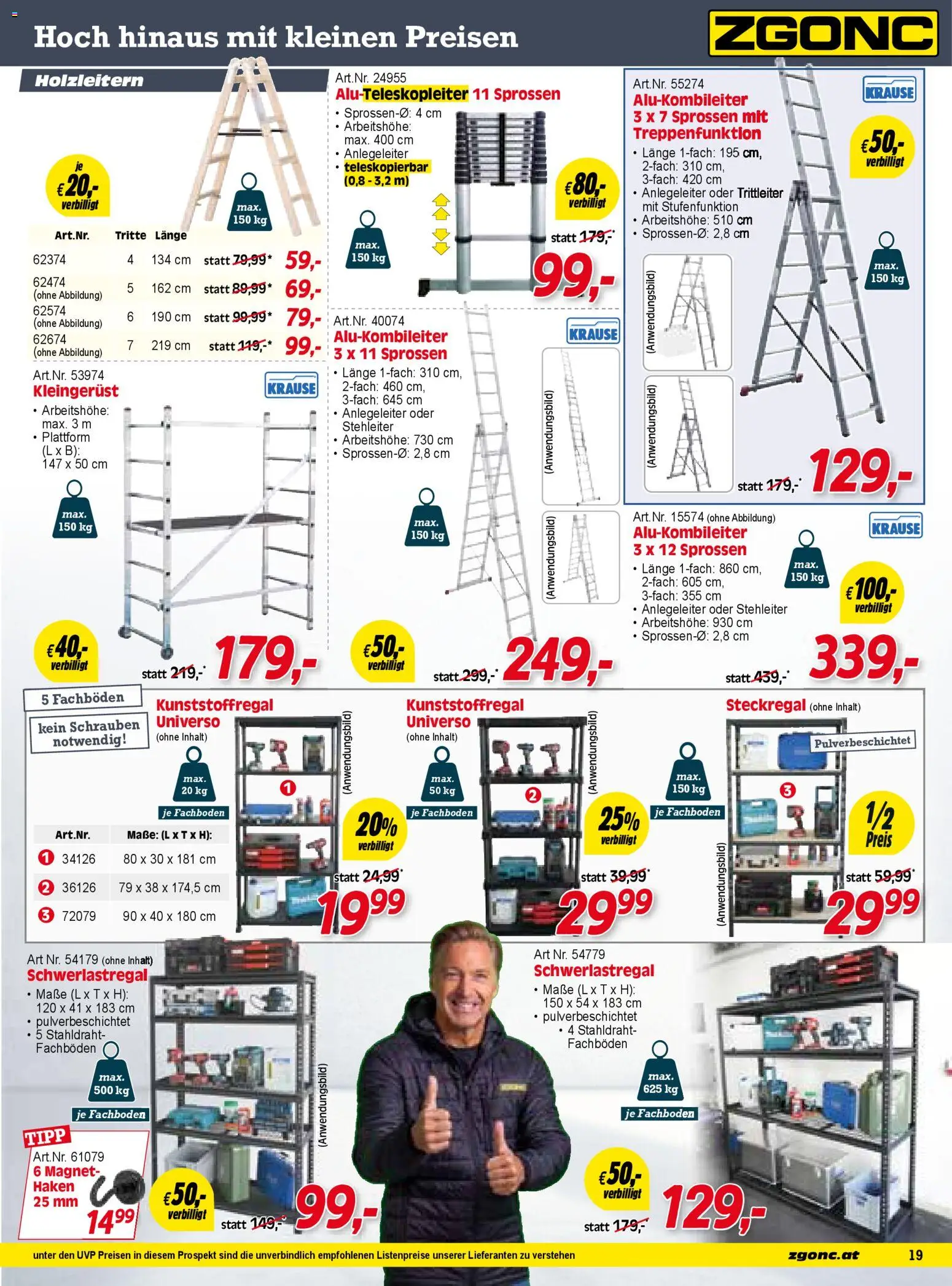 Zgonc - Flugblatt November I 2025 gültig ab 01.12.2025 | Seite: 19