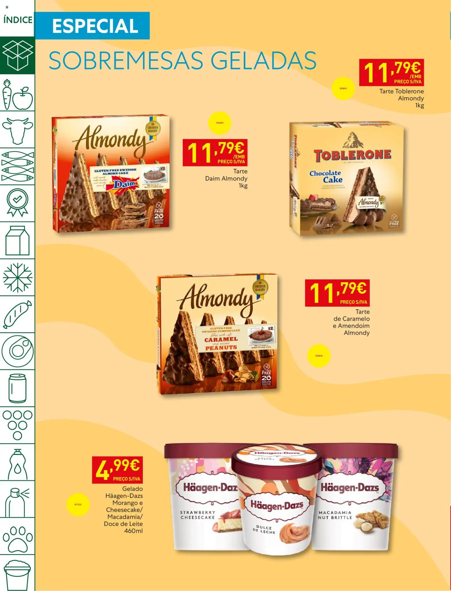 Recheio - Bons Negócios Madeira │ válido de 07.04.2026 | Página: 20 | Produtos: Doce de leite, Leite, Chocolate, Tarte