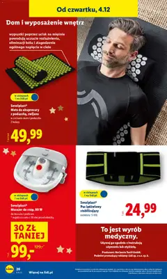 Pogląd oferty "Lidl Gazetka - Cyber Monday" - ważna od 01.12.2025 | Strona: 32 | Produkty: Poduszka