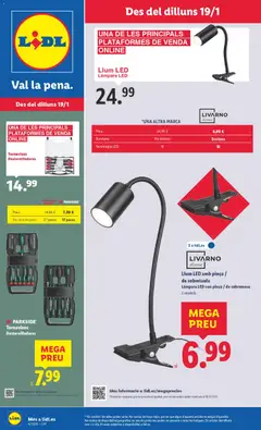 Vista previa Lidl folleto de bazar válido desde el 19.01.2026