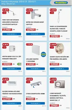 Praktiker Akciós újság - amely érvényes a következő dátumtól: 29.01.2026 | Oldal: 5