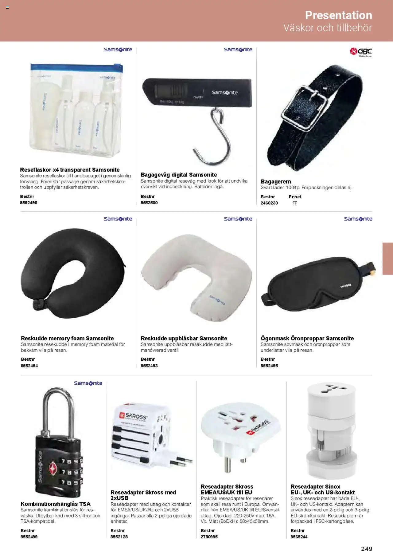 Office Depot reklamblad aktuell från 01.02.2025 | Sida: 251 | Produkter: Batterier, Uttag, Ögonmask