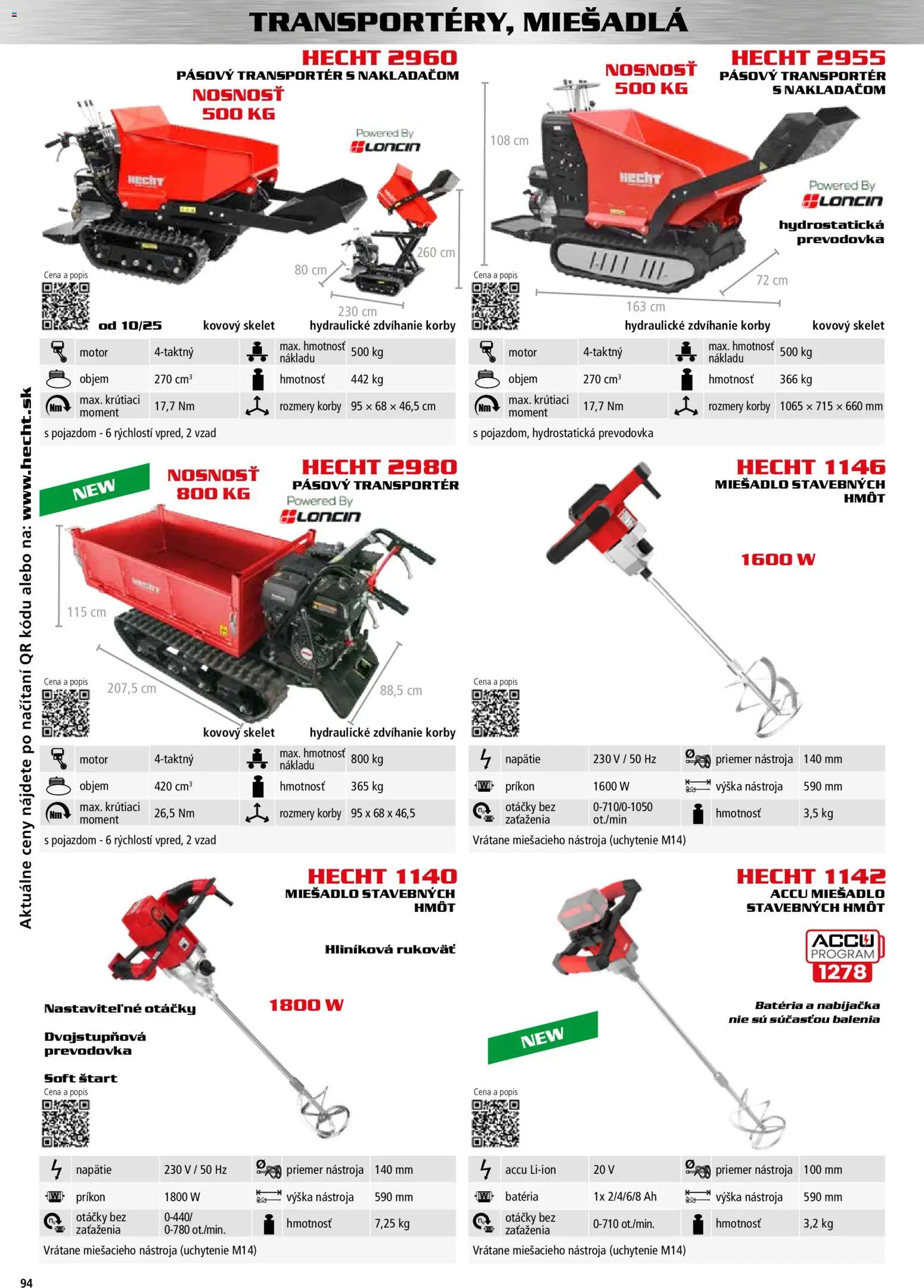 Nové Hecht akcie – leták je platný od 30.10.2025 | Strana: 94 | Produkty: Nabíjačka, Batéria