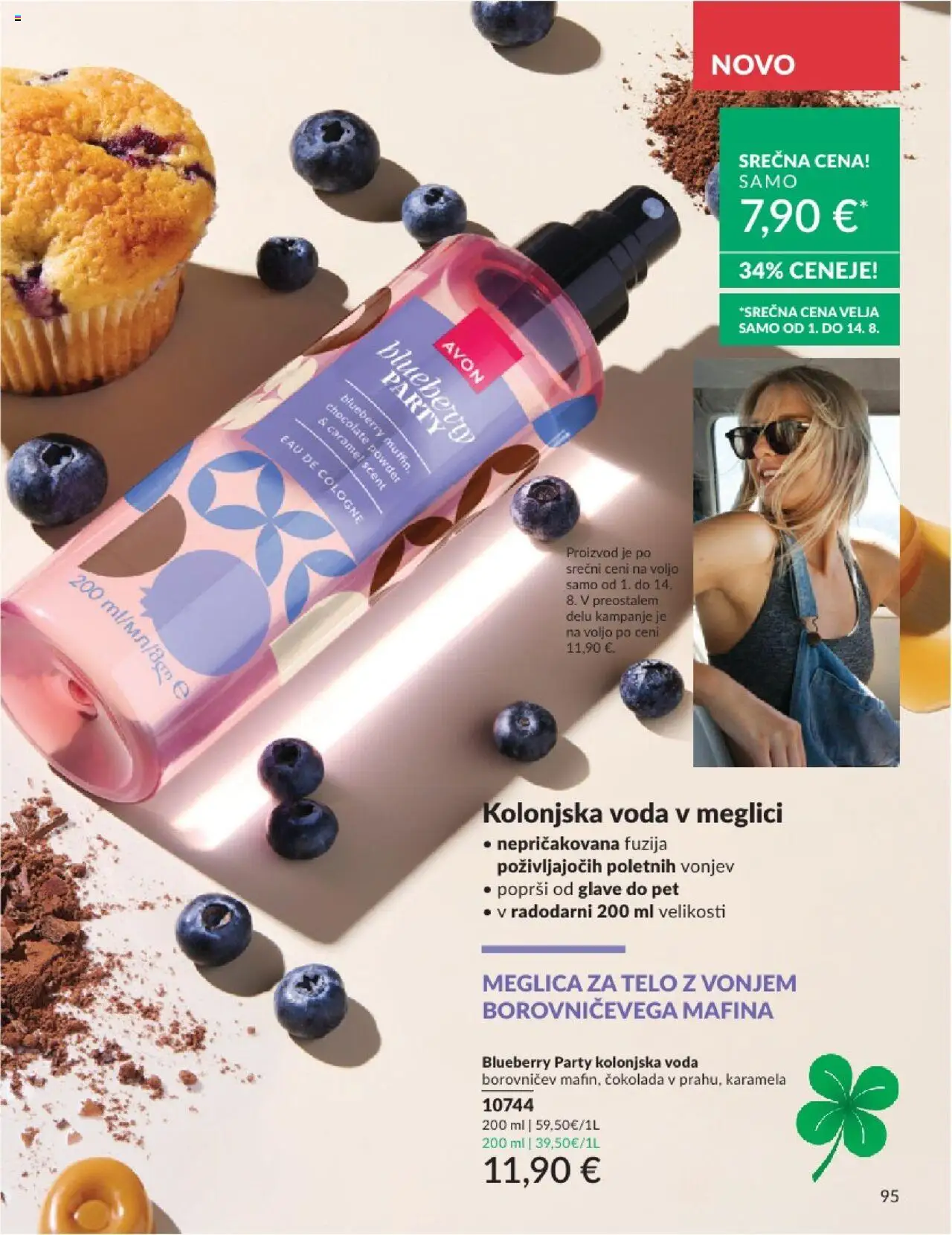 Avon katalog │ velja od 31.07.2025 | Stran: 95 | Izdelki: Cokolada, Voda